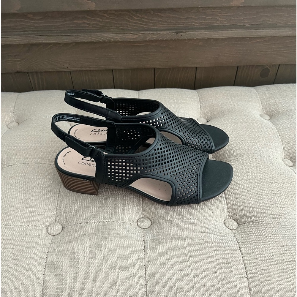 Clark’s with low heel